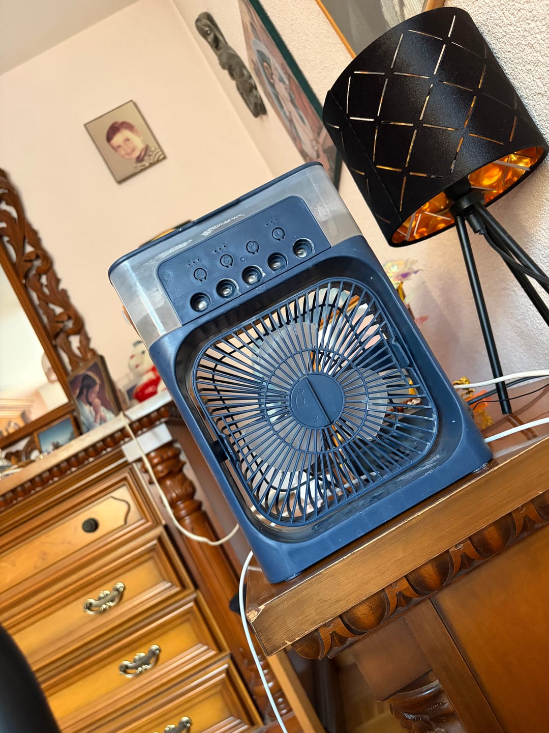 Customer photo review of ClimaFlow – Ventilateur Rafraîchissant 3-en-1 Portable