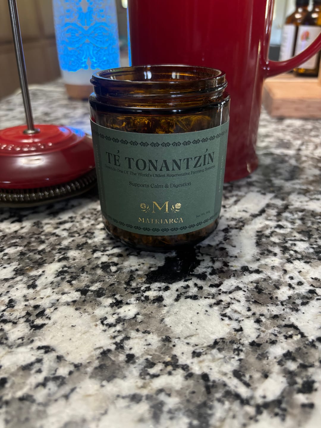Customer photo review of Tonantzin Botanical Tea Blend