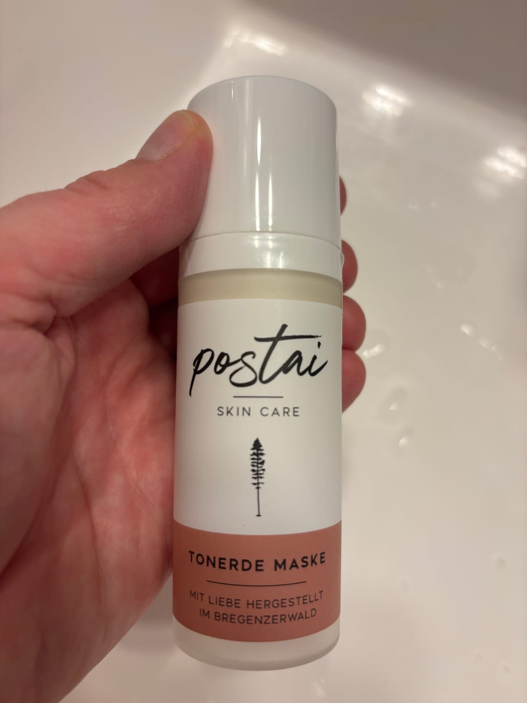 Customer photo review of Tonerde Maske