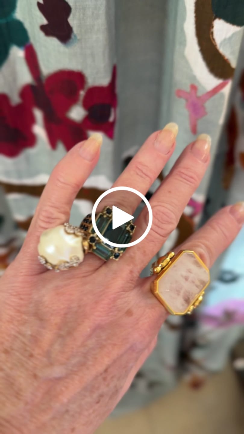 Customer video review of Midnight Prism Ring