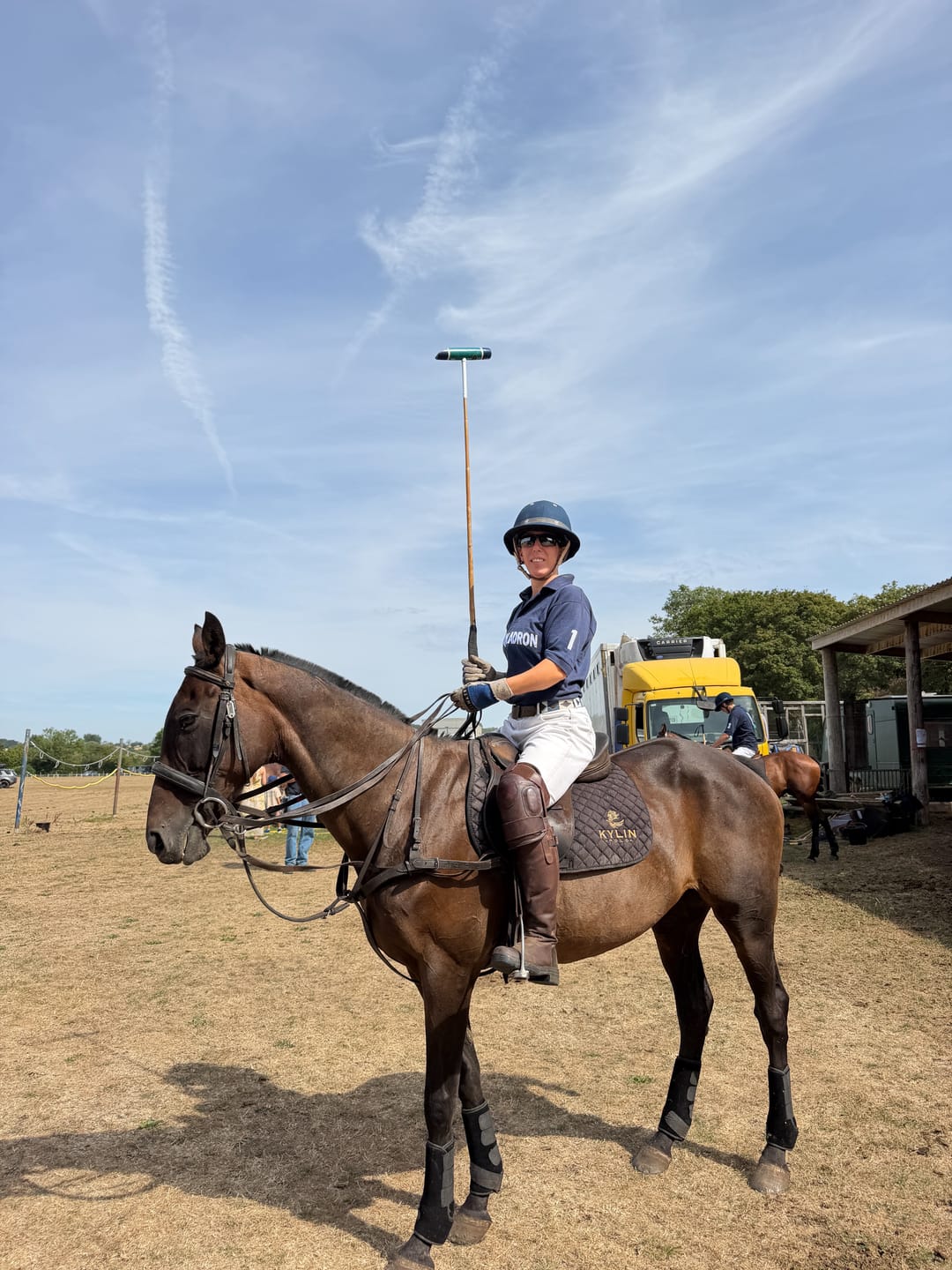 Customer photo review of Polo Mallet 50” to 54” - Painted