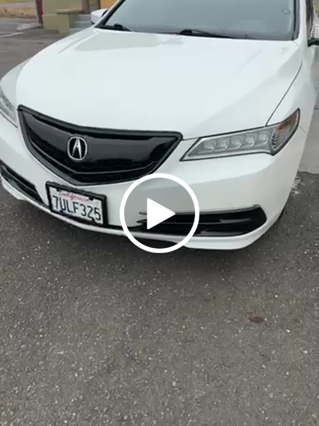 Customer video review of Gloss Black Front Bumper Grille For Acura TLX 2015-2017