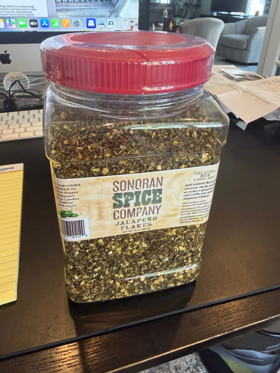 Customer photo review of Jalapeno Pepper Flakes