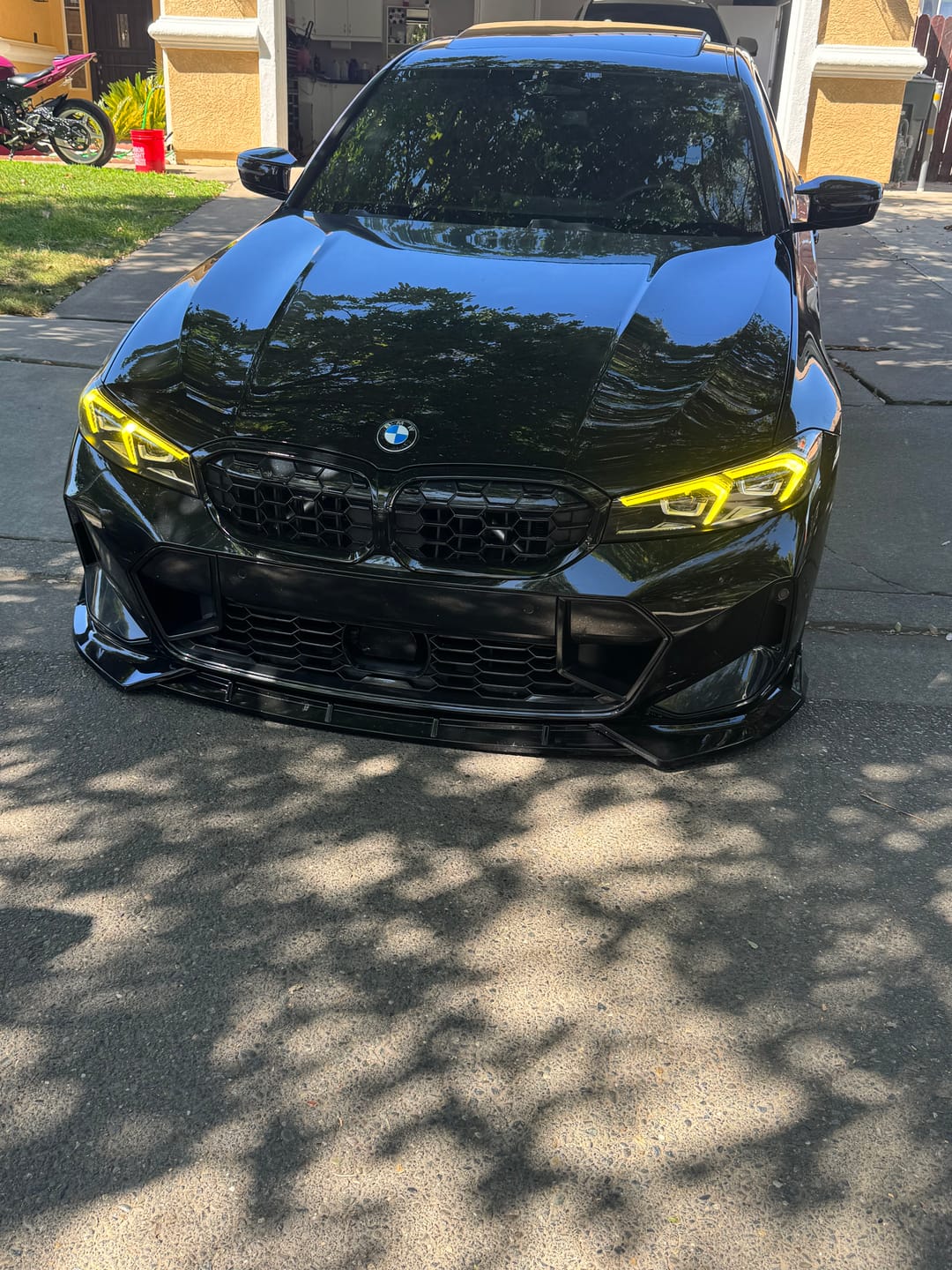 Customer photo review of BMW G20 G21 3 SERIES YELLOW DRL KIT
