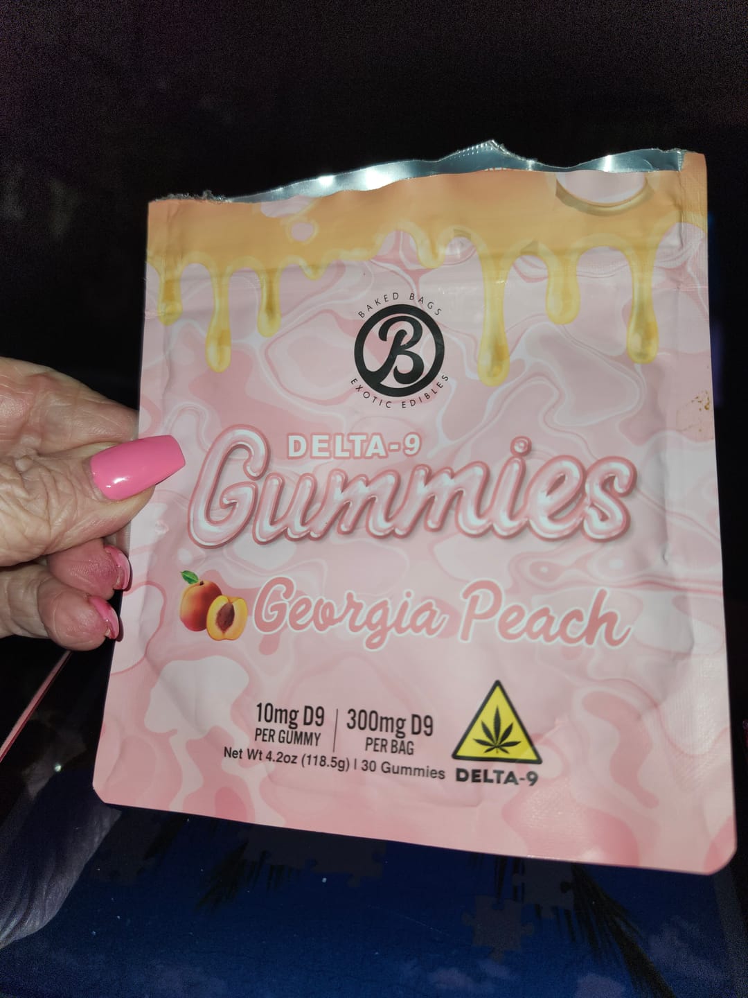 Customer photo review of GUMMIES - GEORGIA PEACH