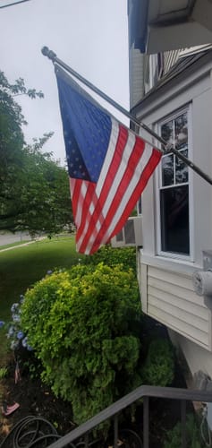 Customer photo review of 3' x 5' American Flag
