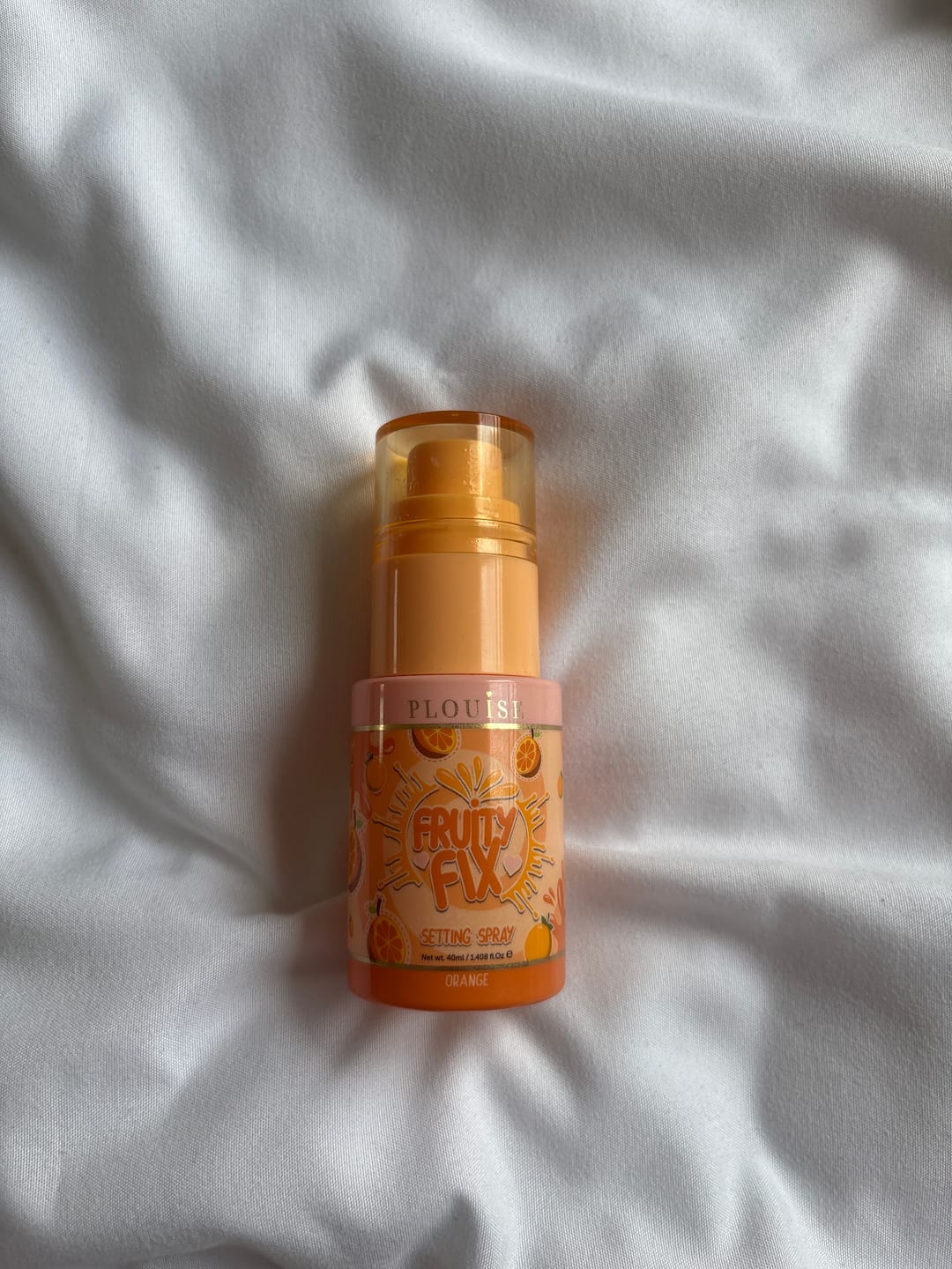 Customer photo review of Fruity Fix Dewy Vitamin C Setting Spray