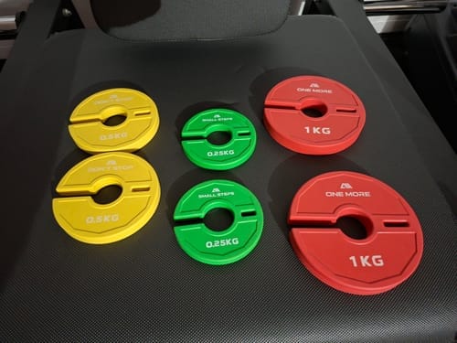 Customer photo review of Add-on Flex Plates | Colored SET