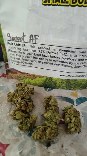 Customer photo review of Cheap THCA Flower Ounce