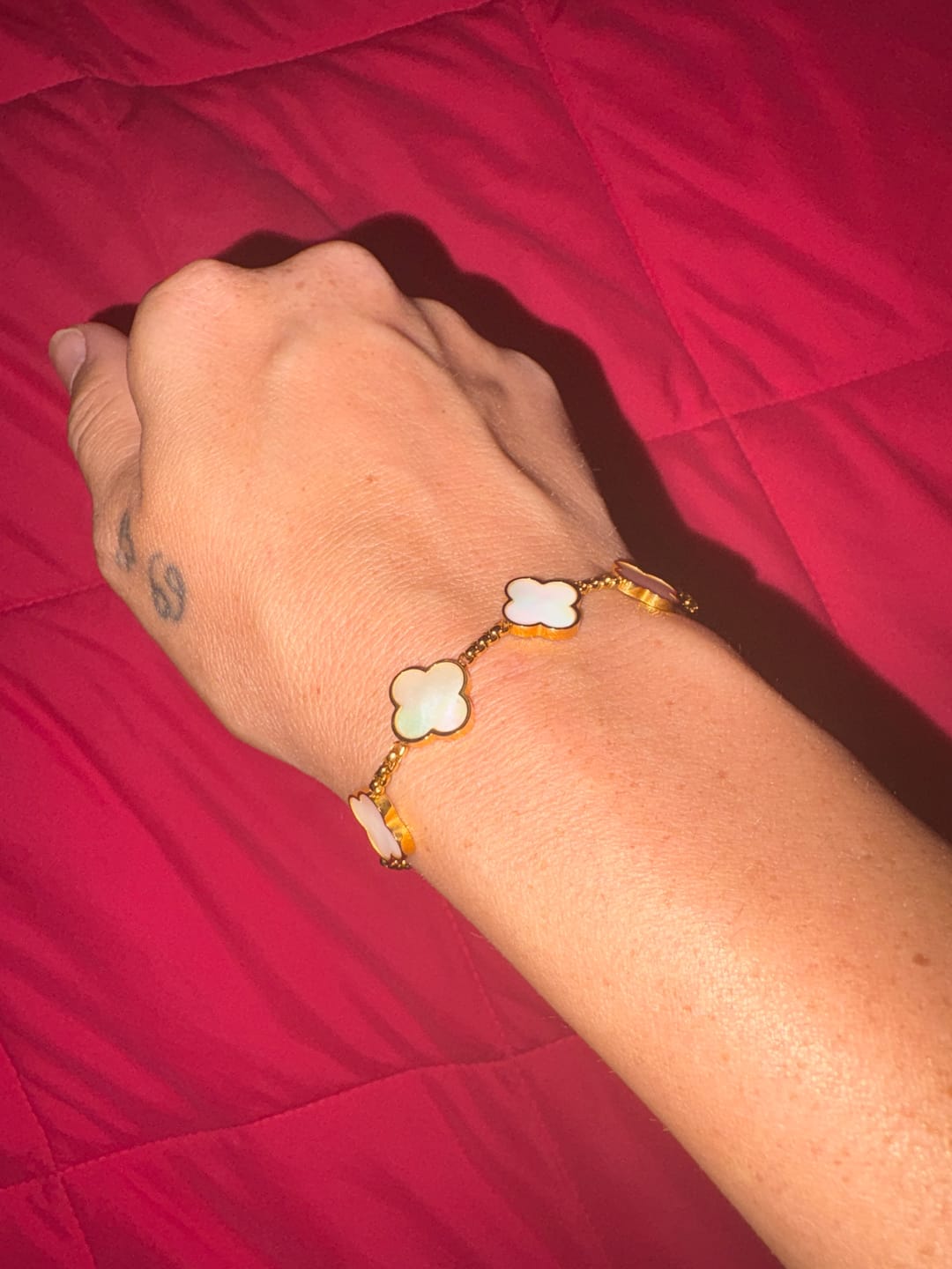 Customer photo review of The Lucky Bracelet