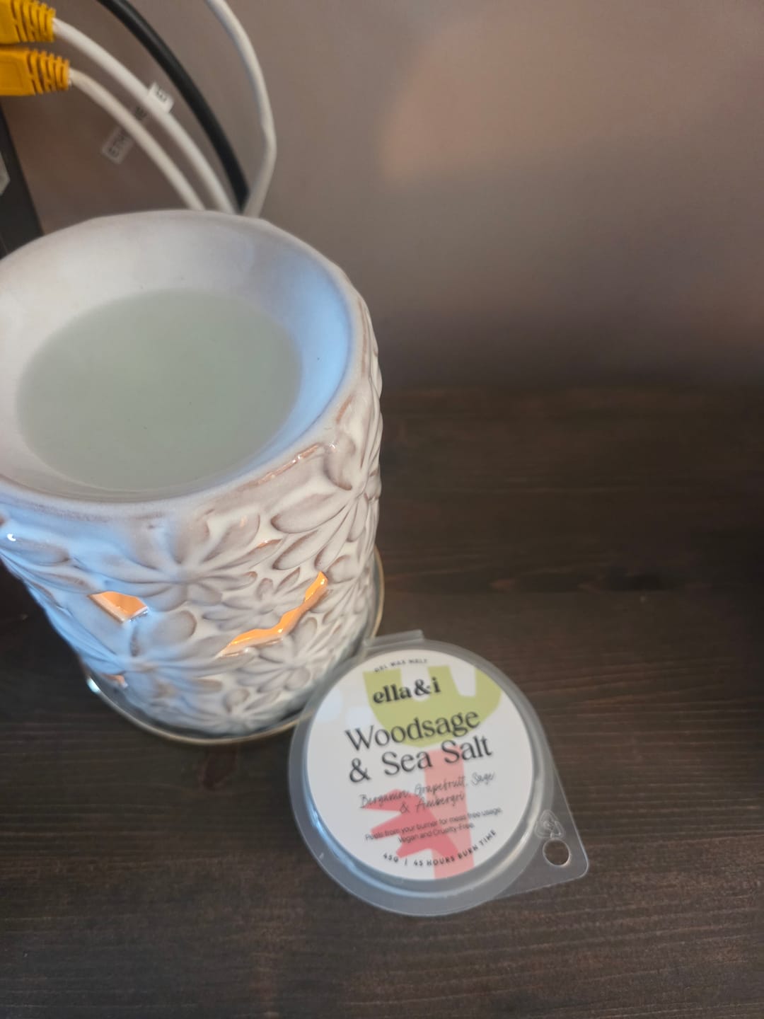 Customer photo review of Woodsage & Sea Salt Gel Melt