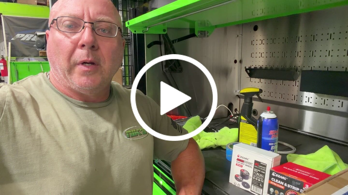 Customer video review of Stripping Discs 4-1/2" Paint & Rust Removal Wheels for Angle Grinder, Clean and Remove Coatings, Scaling, Welds and Oxidation