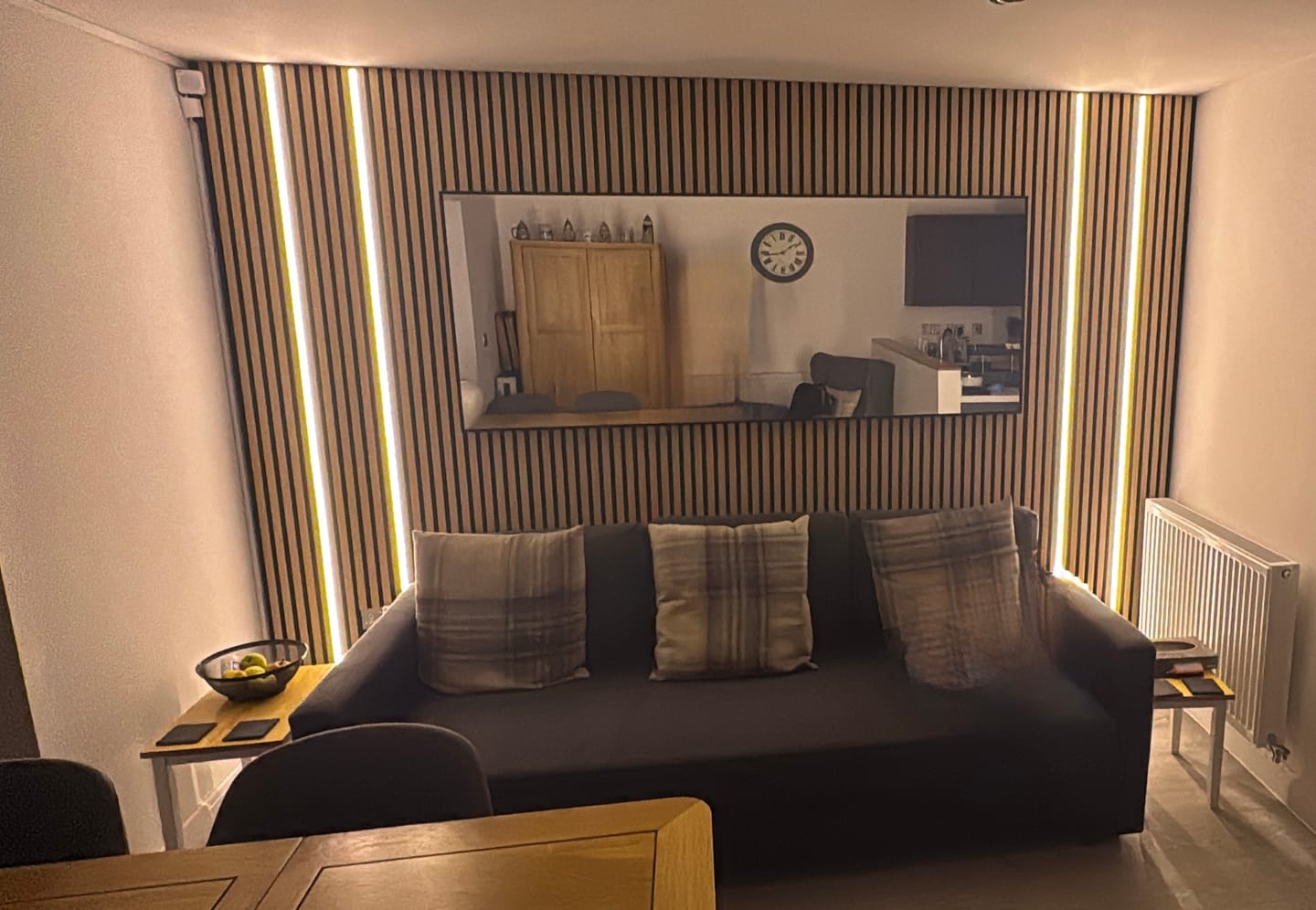 Customer photo review of Premium LED light kit 4 x 240cm LED Light Strips