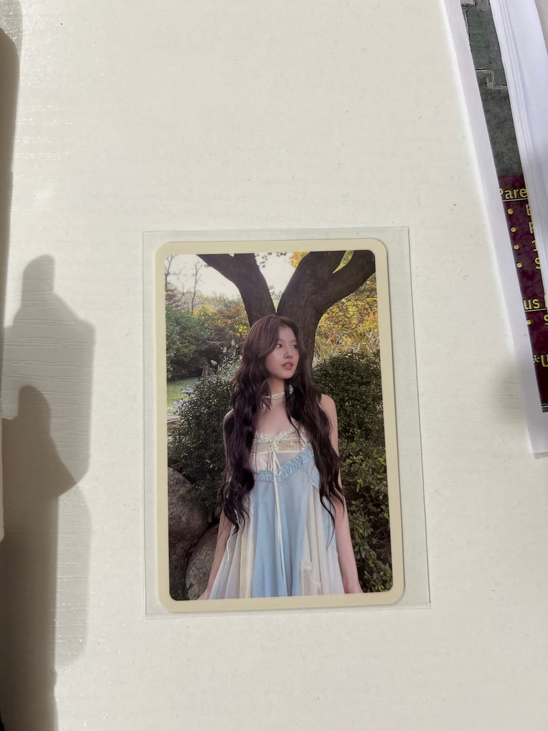 Customer photo review of K-POP BLIND RANDOM PHOTOCARD