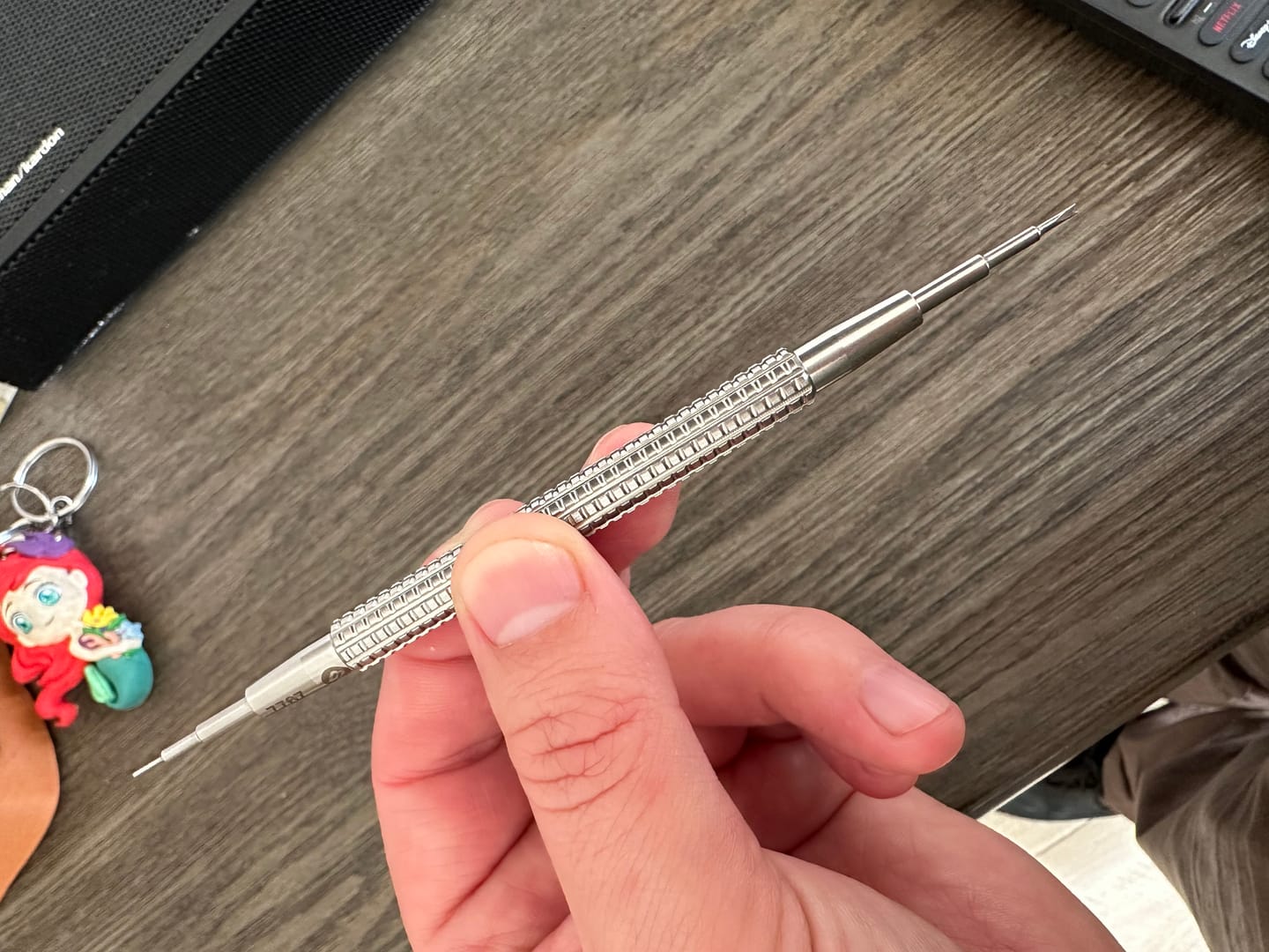 Customer photo review of Cambiacorreas Bergeon 7767-F Spring Bar Tool Swiss Made