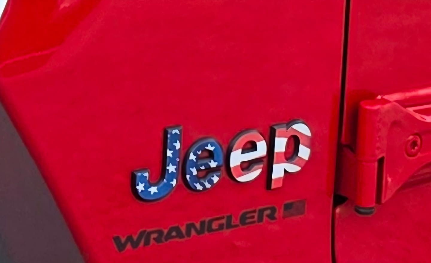 Customer photo review of JEEP Wrangler Emblem Overlay Decal Set | Fits JL, JK, TJ & YJ