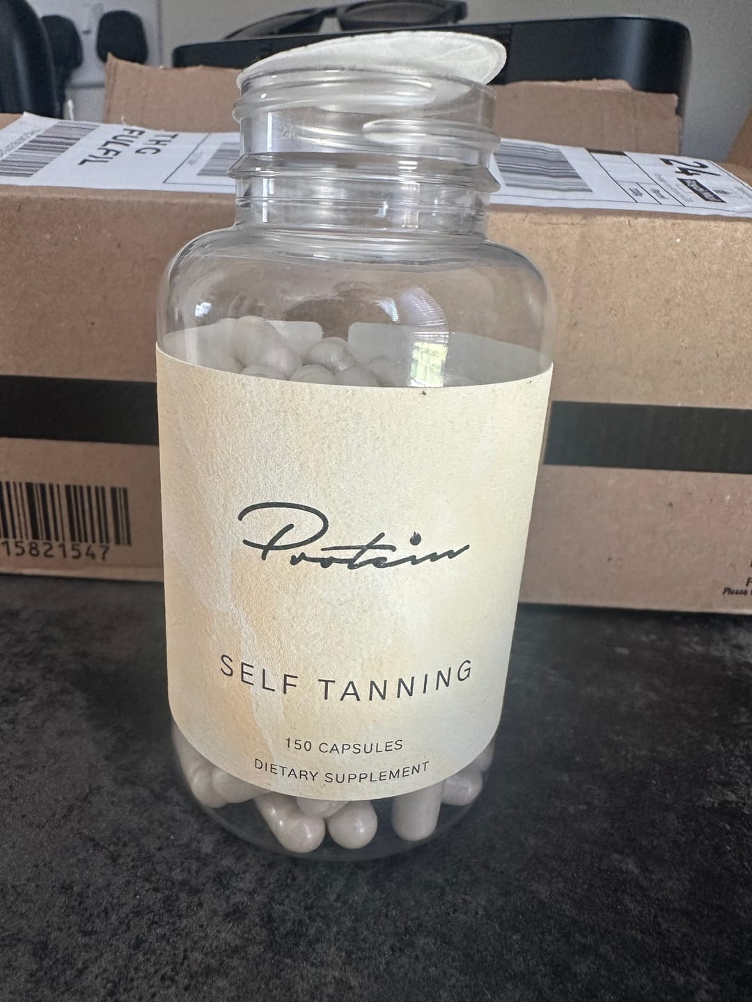 Customer photo review of Self Tanning | 150 Capsules