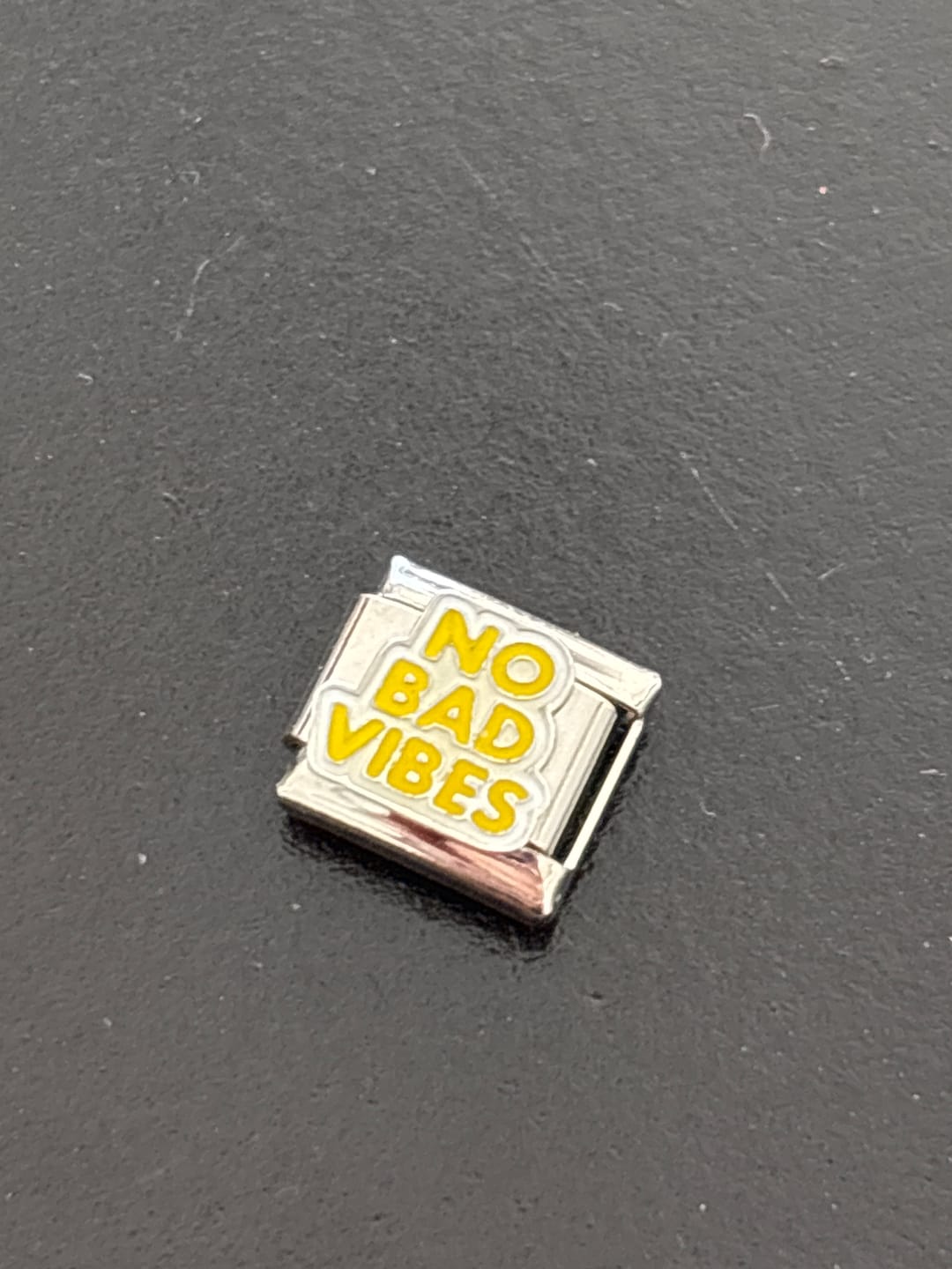 Customer photo review of Charm No bad vibes