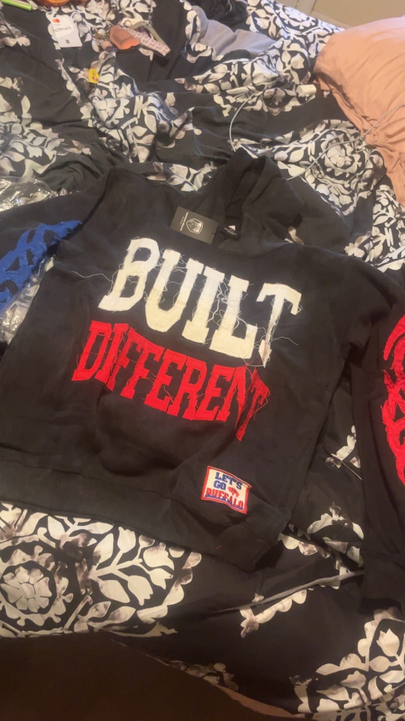 Customer photo review of Buffalo Smoke Edition Hoodie