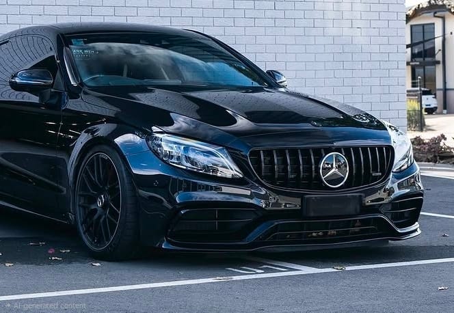 Customer photo review of Front Grille Fit For Mercedes Benz【W205/S205/C205/A205】【C63 AMG】15-18【C63 GT BK】