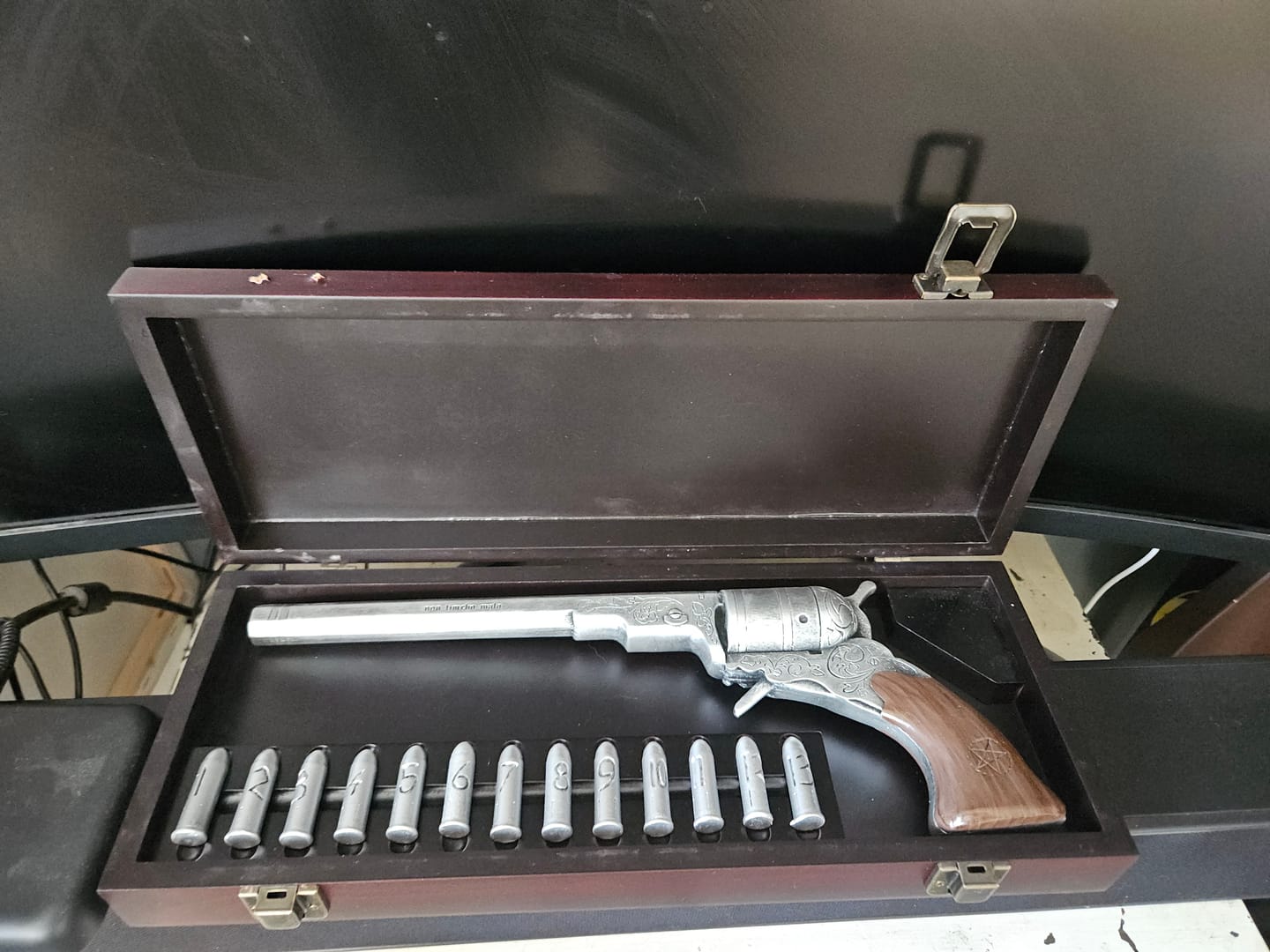 Customer photo review of The Colt Supernatural Fibreglass Gun