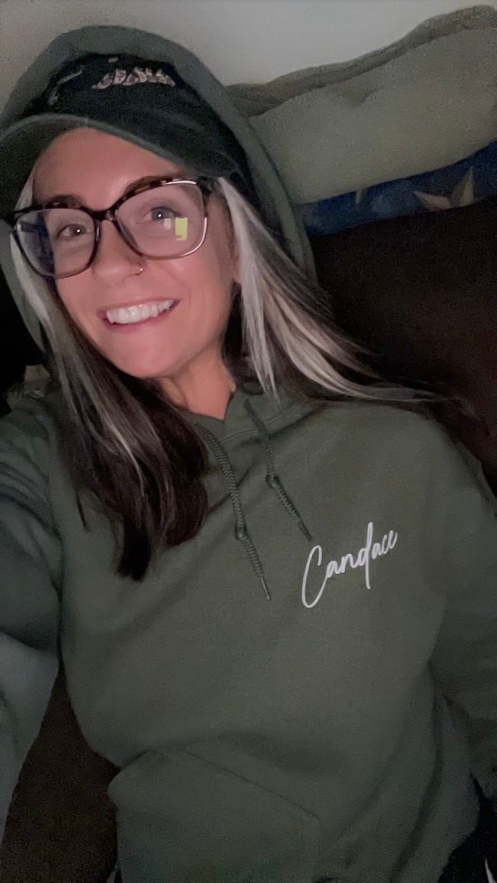 Customer photo review of Stand With Candace Global Hoodie