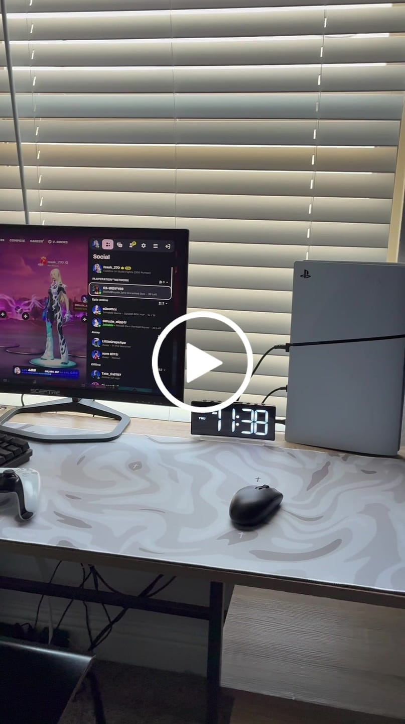 Customer video review of Liquid White Mousepad