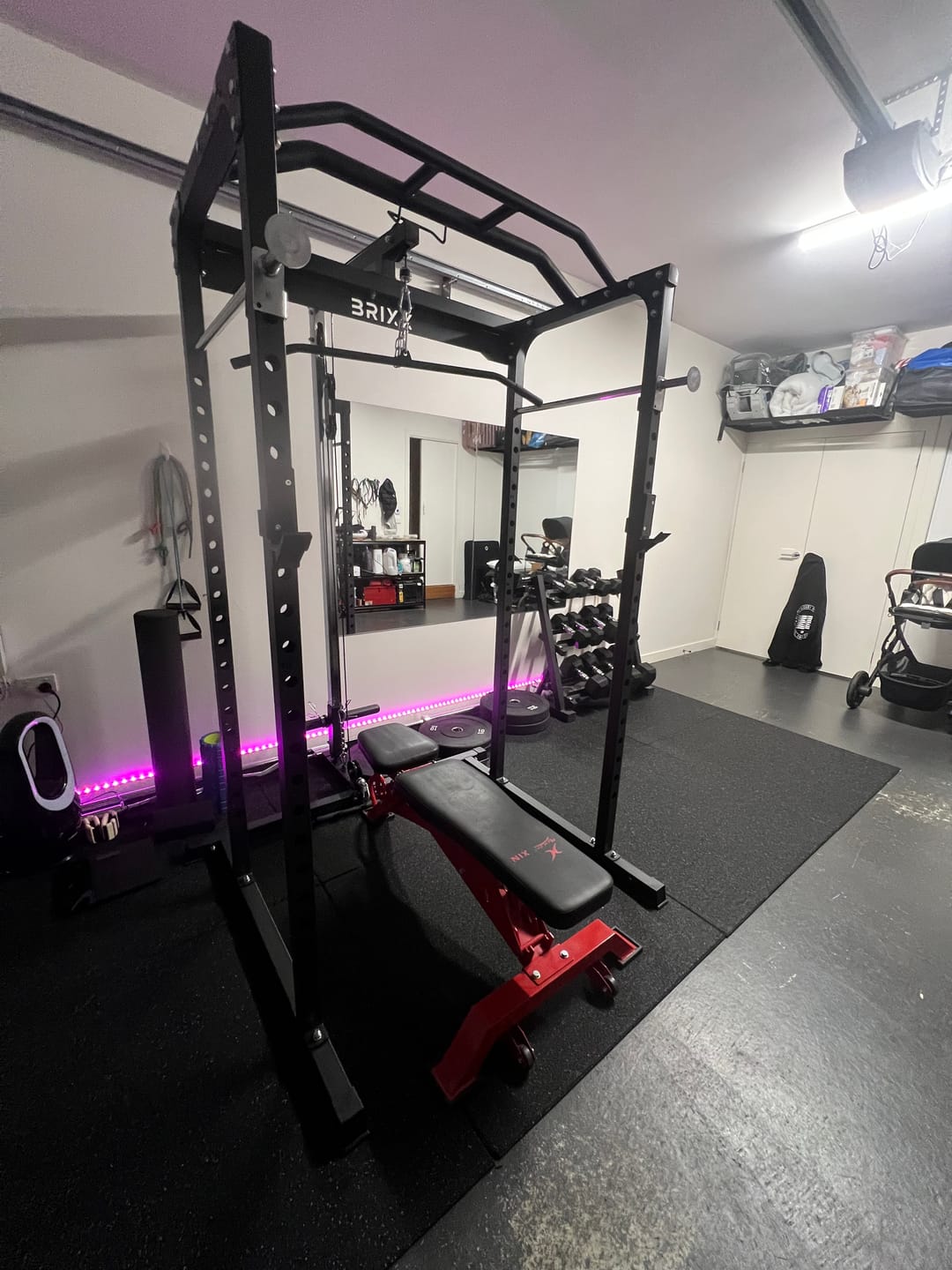Customer photo review of BRIXX Zeus 4000 Power Rack