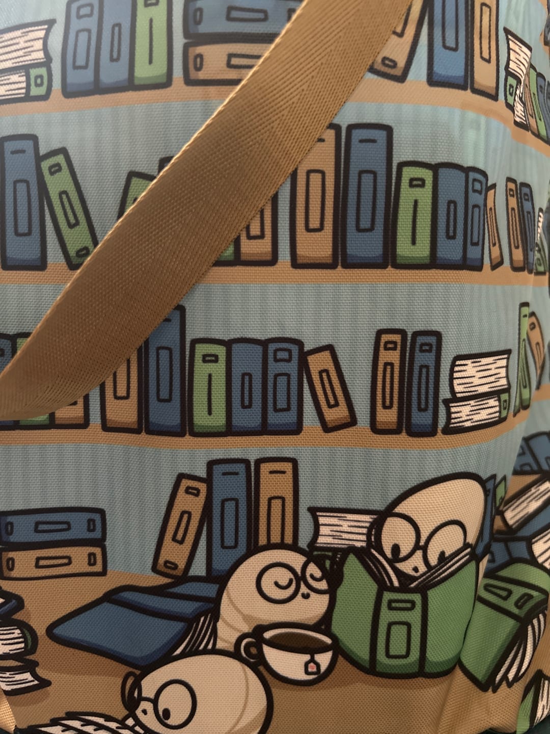 Customer photo review of Freebie: Cozy Bookworm Set