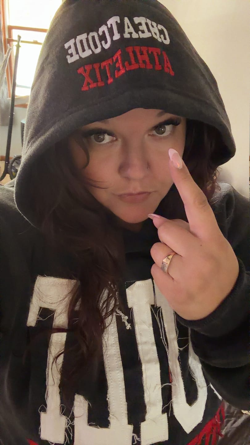 Customer photo review of Buffalo Smoke Edition Hoodie