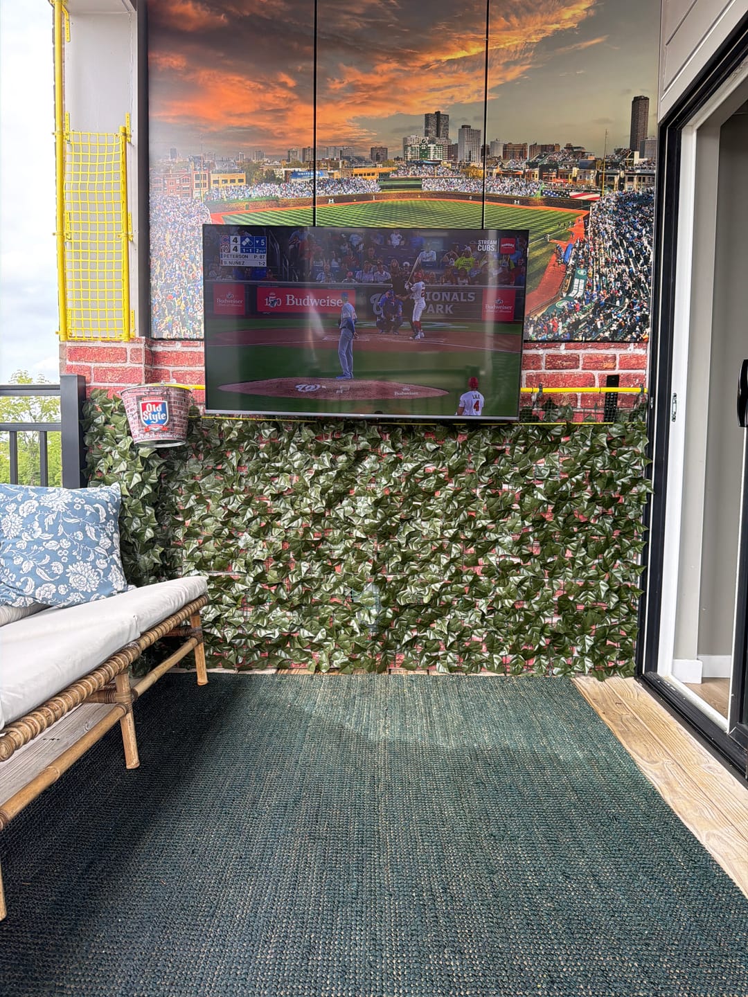 Customer photo review of Chicago Wrigley Field Wall Art Canvas Print – Iconic