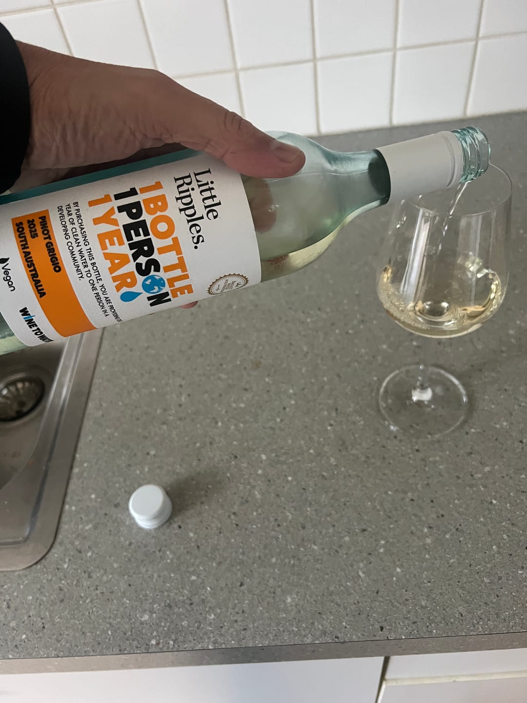 Customer photo review of Pinot Grigio - 6pk