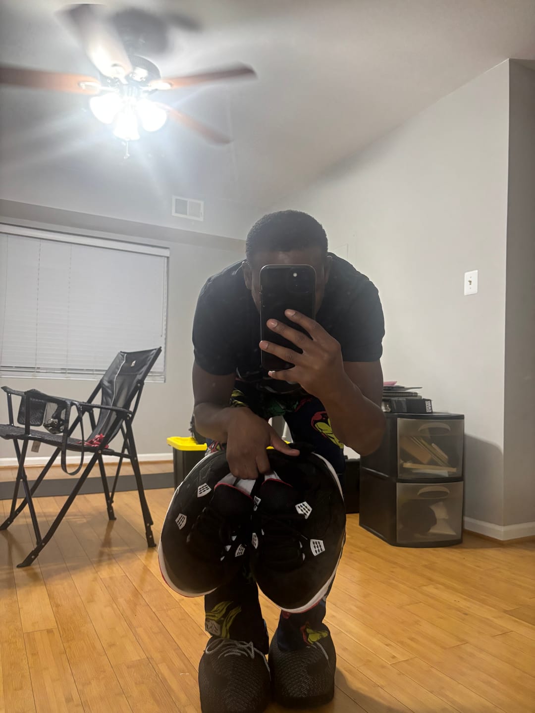 Customer photo review of BLACK REFLECTIVE