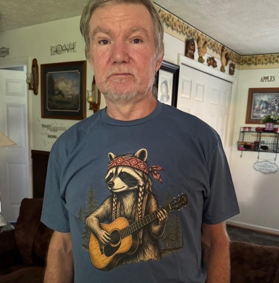 Customer photo review of Trash Panda, Folk Legend
