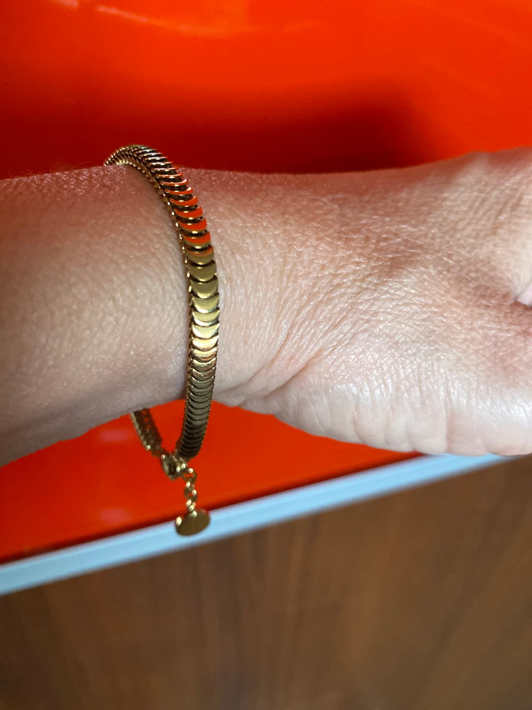 Customer photo review of Nylah Bracelet
