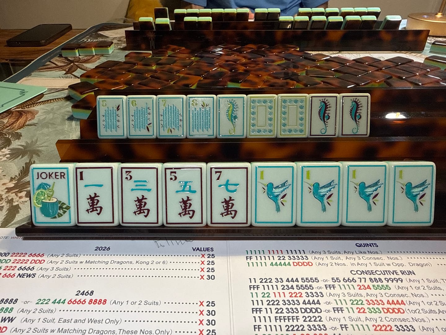 Customer photo review of Coral and Coast - Holiday Supplemental Tiles