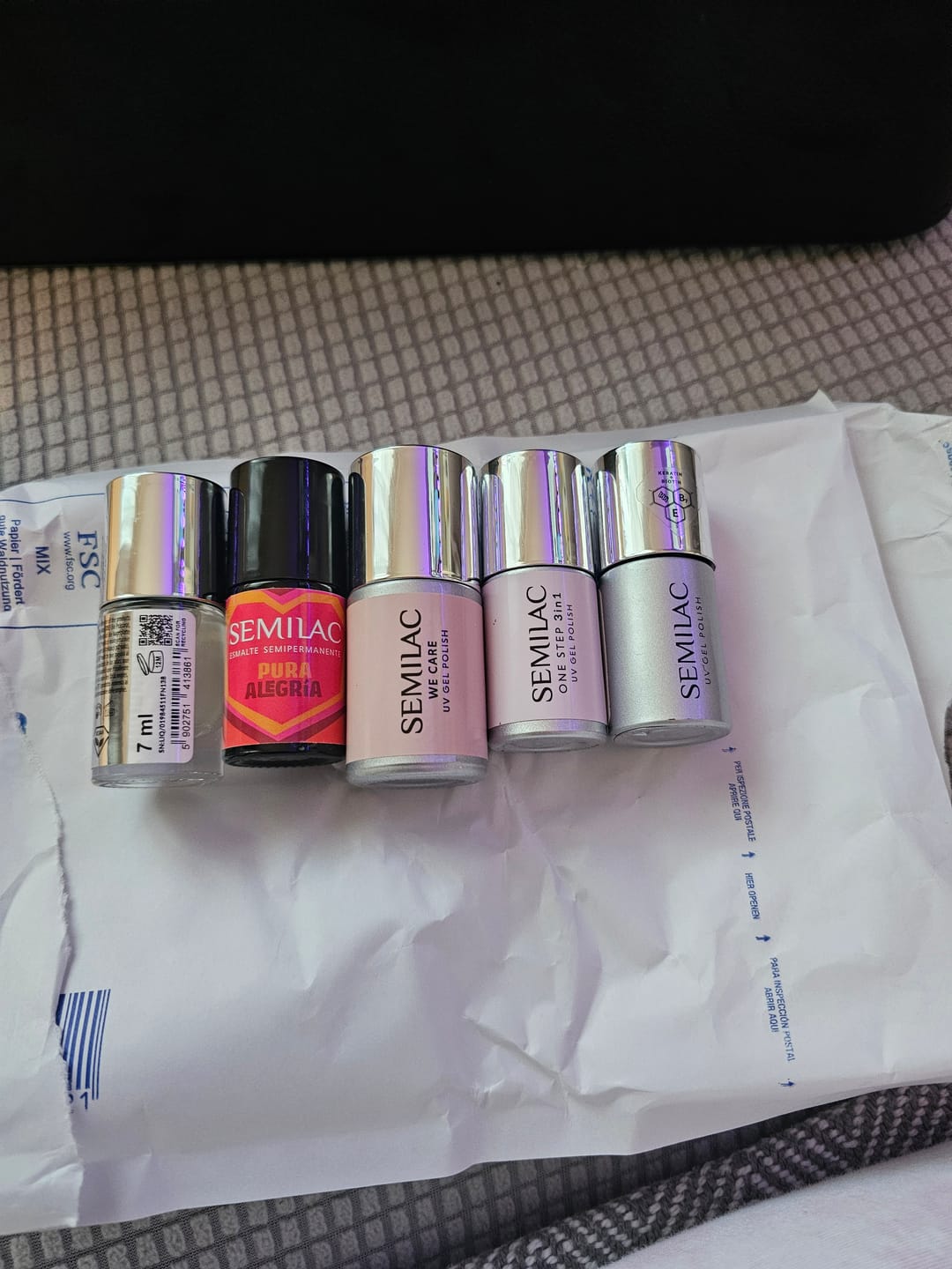 Customer photo review of Semilac Extend Care 5in1 802 Dirty Nude Rose 11ml - Builder Gel in a Bottle