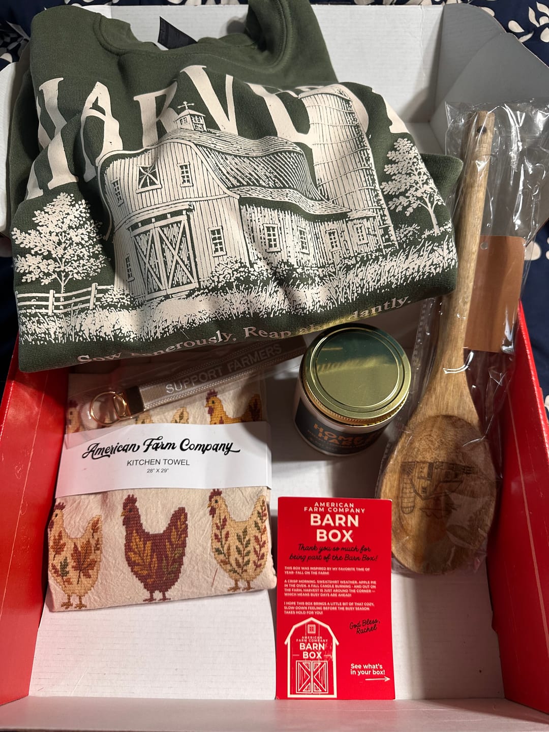 Customer photo review of The Barn Box Subscription - SOLD OUT