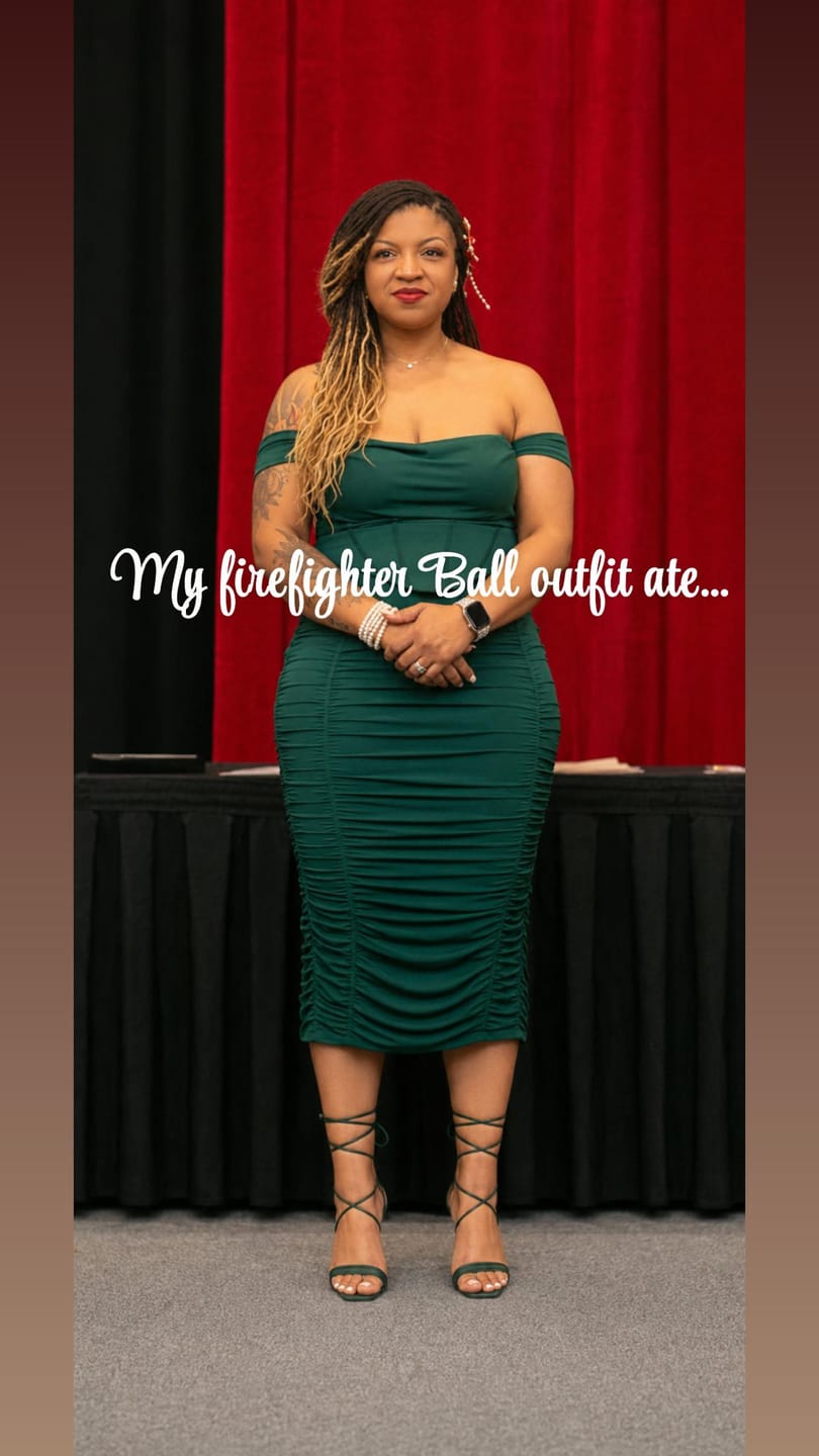 Customer photo review of Scarlett Midi Dress