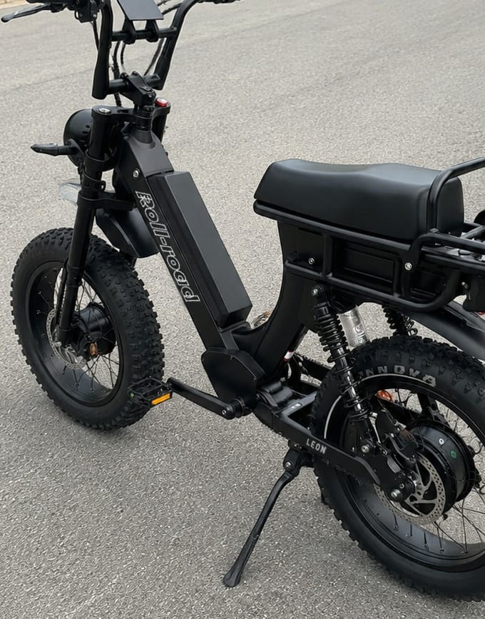 Customer photo review of Leon All-Terrain Dual Motor Fat Tire Ebike