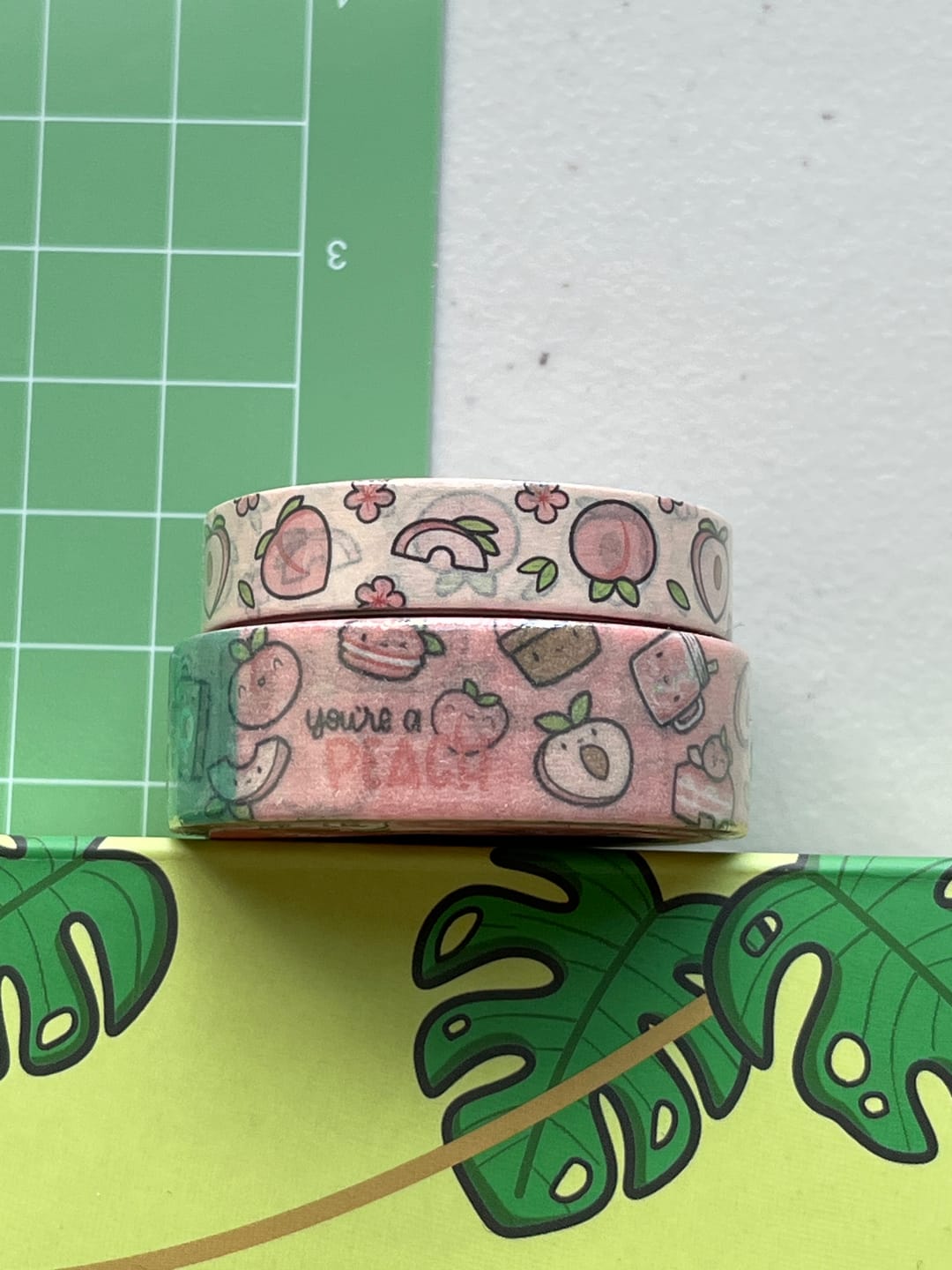 Customer photo review of Just Peachy Washi Tapes (Set of 2)