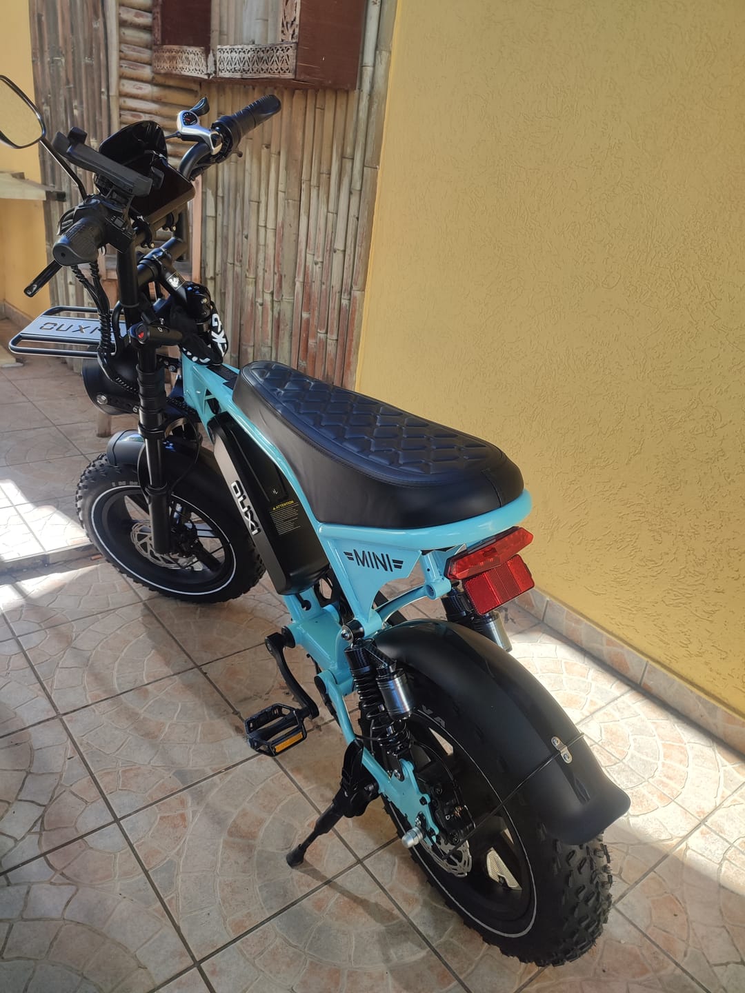 Customer photo review of OUXI C80 Mini - Lichtblauw (incl. voetsteuntjes & alarm)
