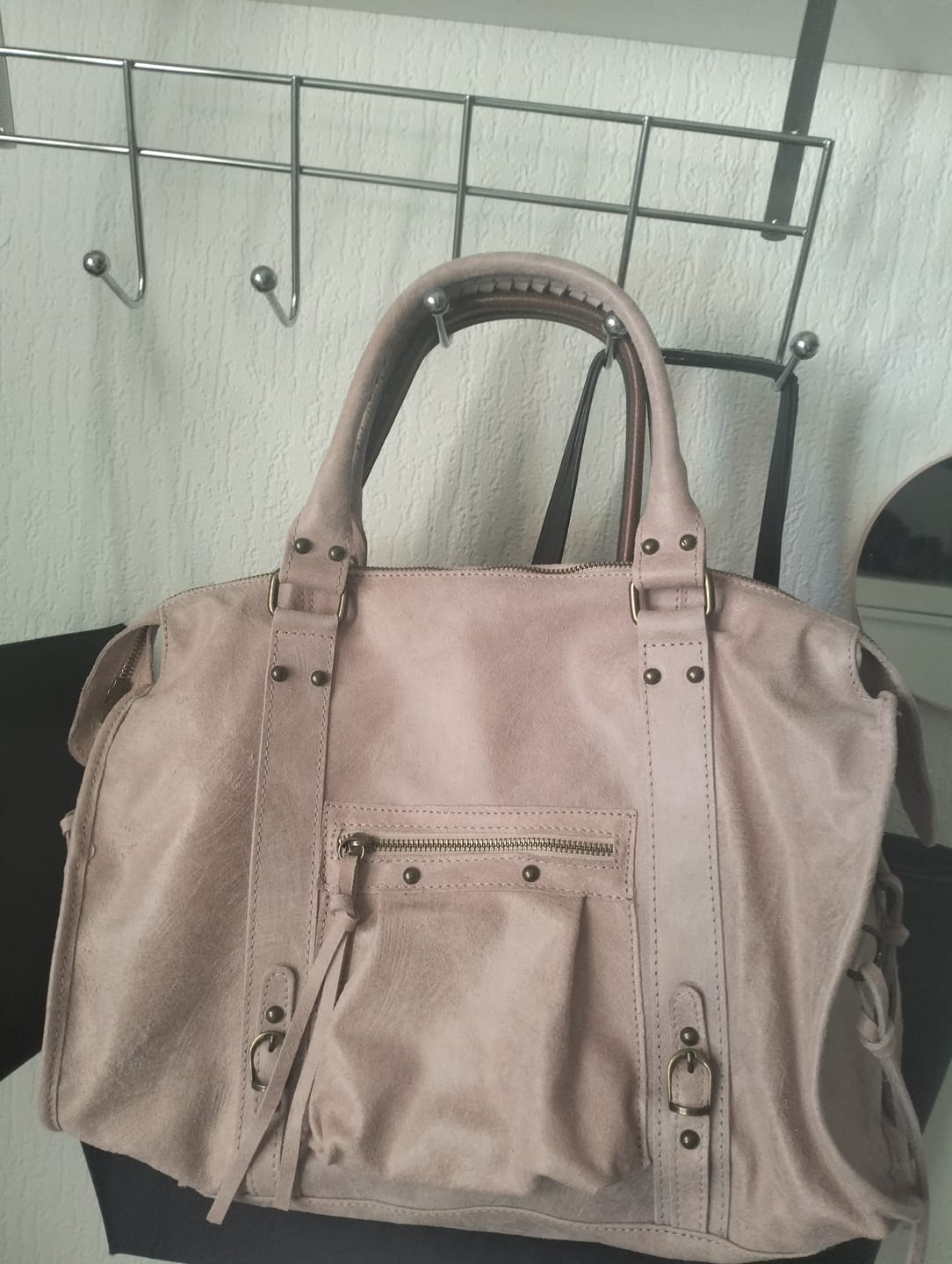 Customer photo review of It girl bag vanilla pink