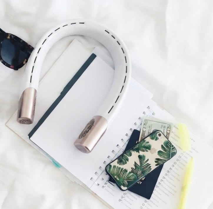 Customer photo review of PREORDER: The Trickle Neck Cooler - White