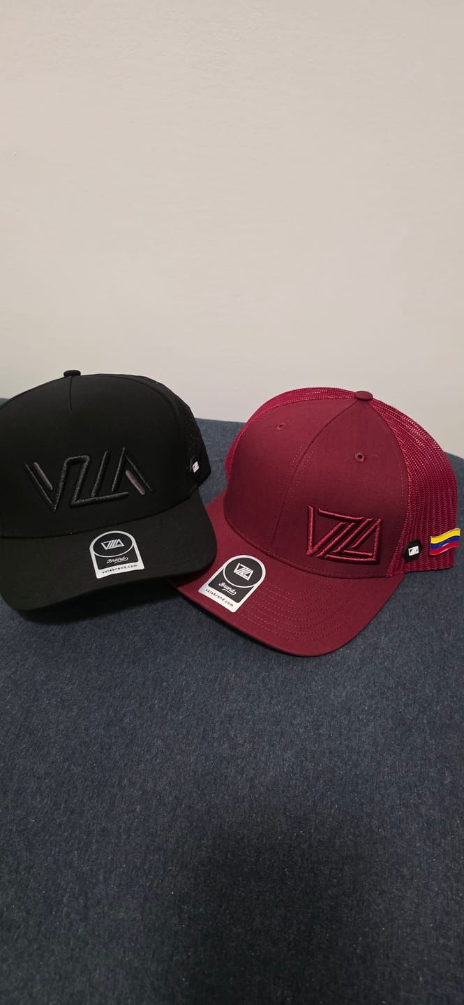 Customer photo review of VZLA Classic Trucker Hat (Vinotinto)