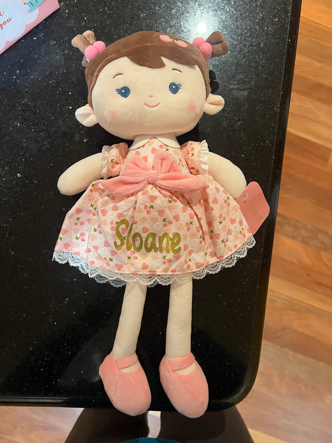Customer photo review of Personalized Cherry Girl
