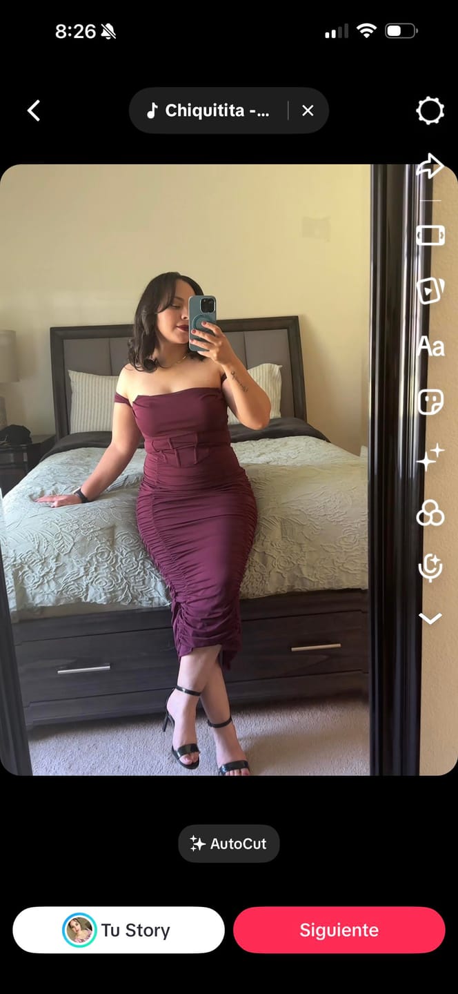 Customer photo review of Scarlett Midi Dress