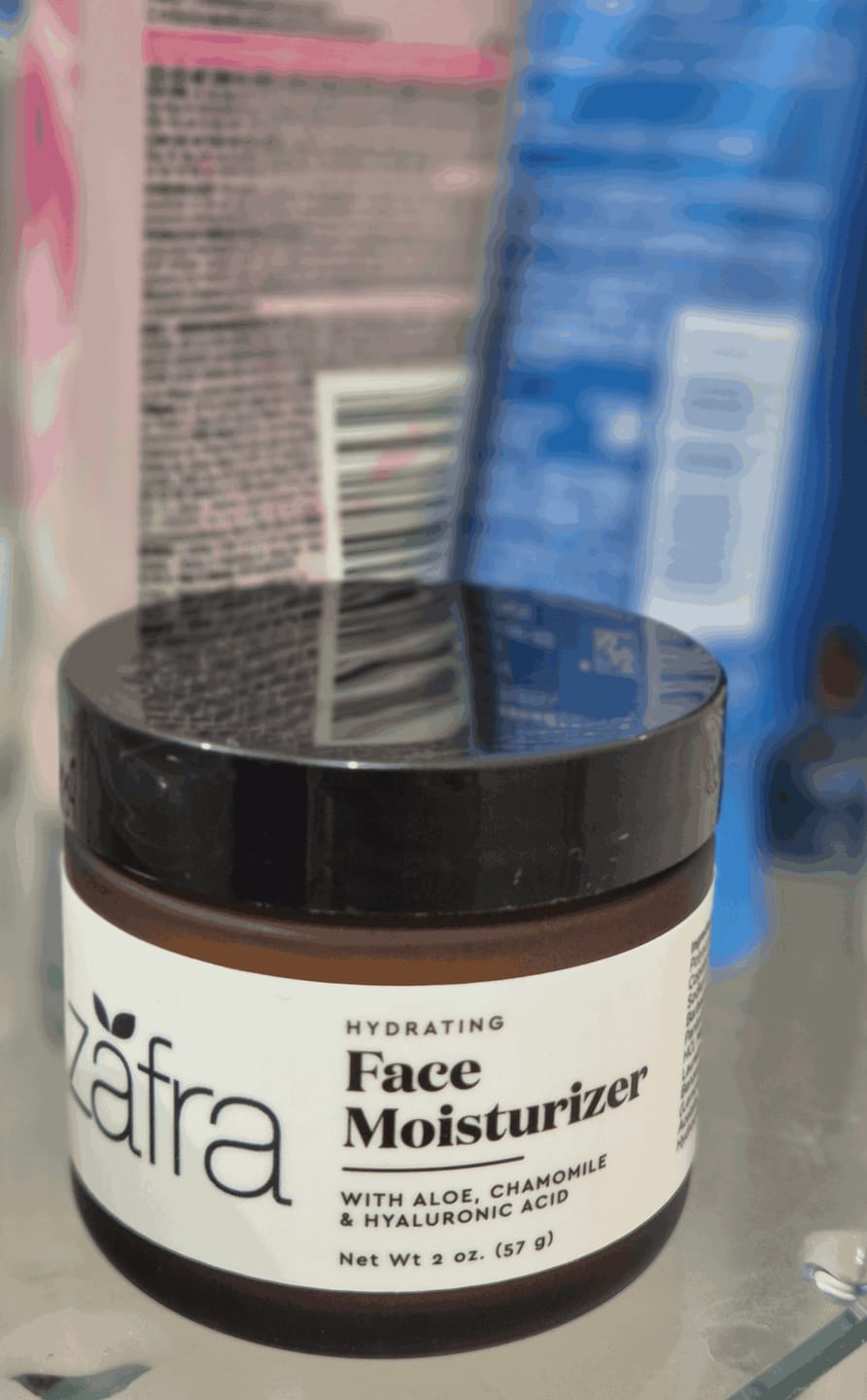 Customer photo review of Zafra Hydrating Face Moisturizer