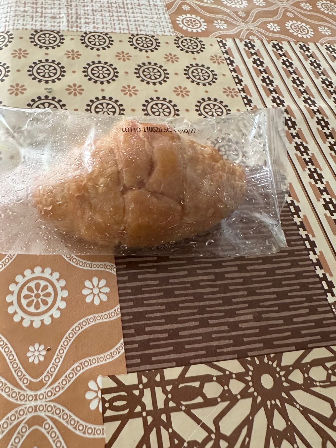 Customer photo review of 15 Cornetti proteici ripieni di crema alla nocciola