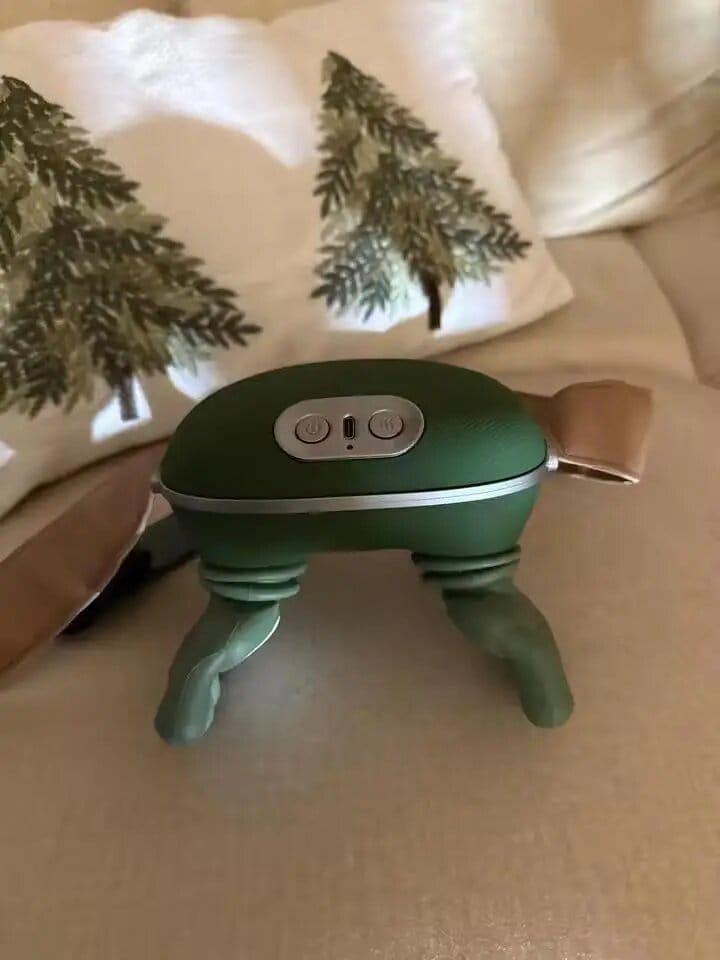 Customer photo review of Reliva - Hands-Free Deep Tissue Massager